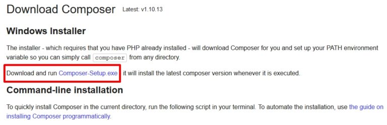 Cara Install Composer di Windows - Ayo Ngoding