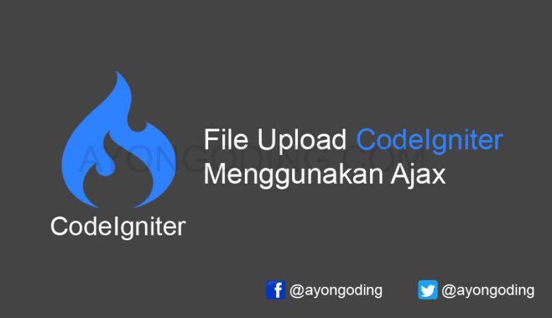 CodeIgniter File Upload Ajax